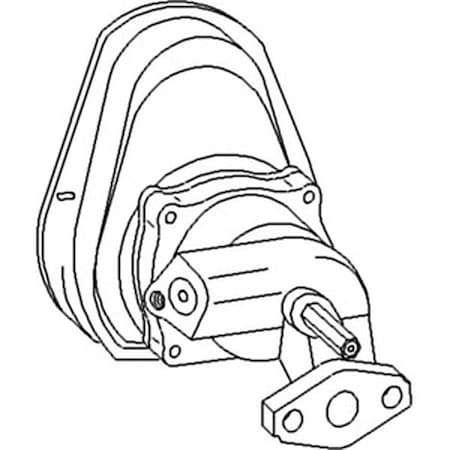 Aftermarket OIL PUMP Fits Ford Tractor 4 Cyl. E1NN6600DD E1NN6600DA EINN6600DB E1NN6600DC